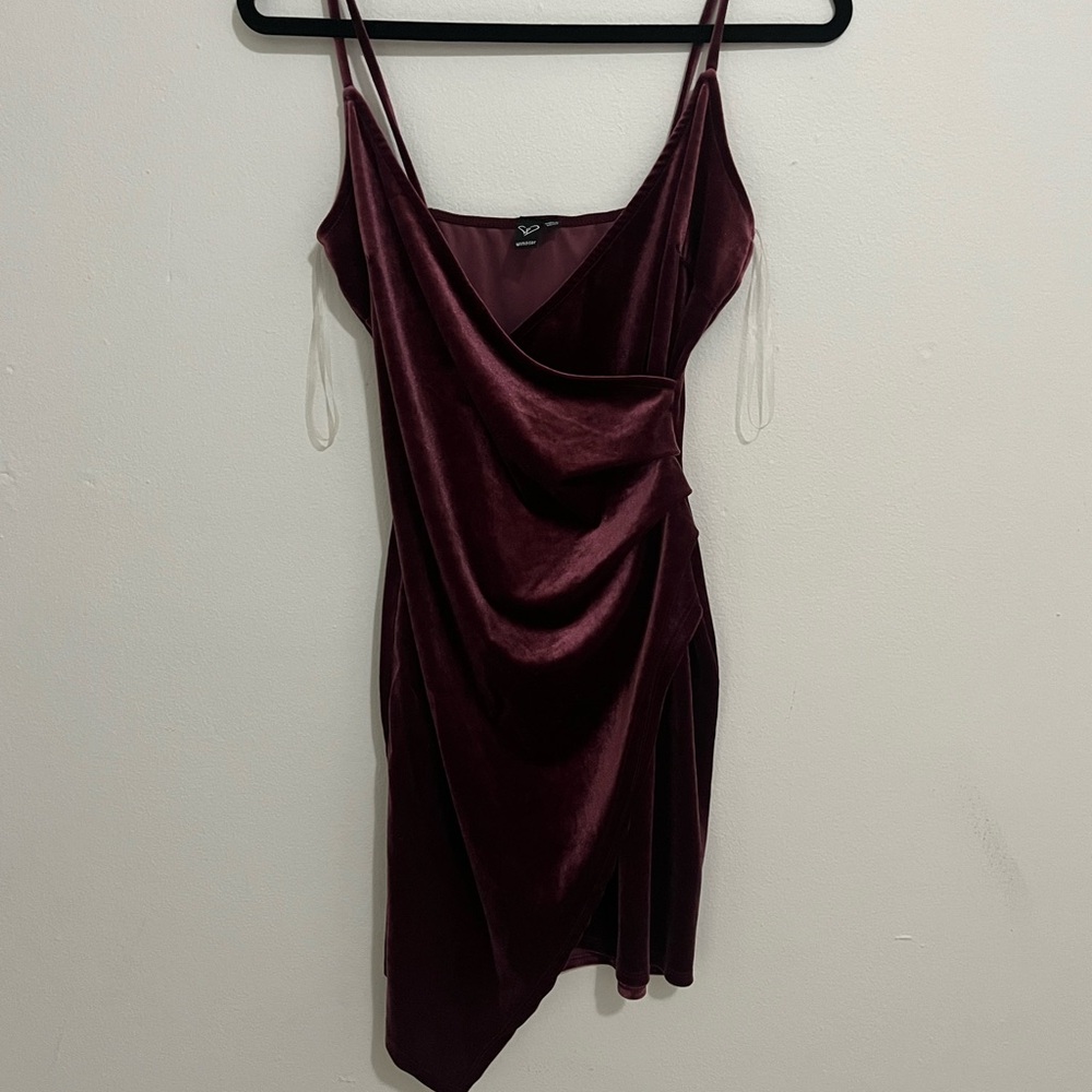 Windsor velvet mini dress size L